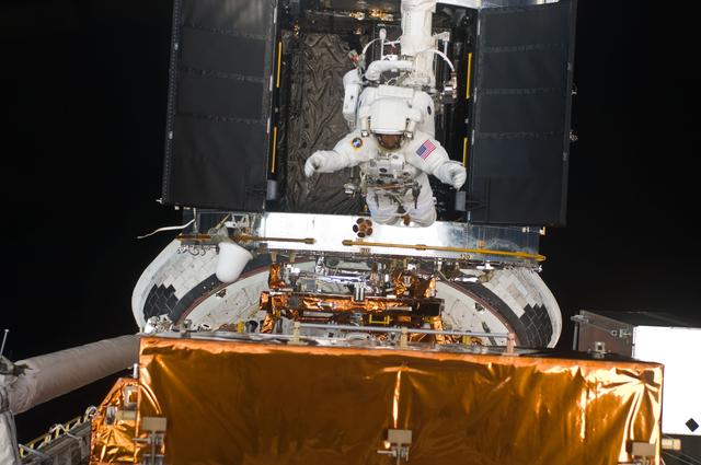 NASA image: STS-125 MS5 Feustel during EVA3