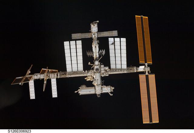 NASA image: View of ISS taken during the STS-126 Approach