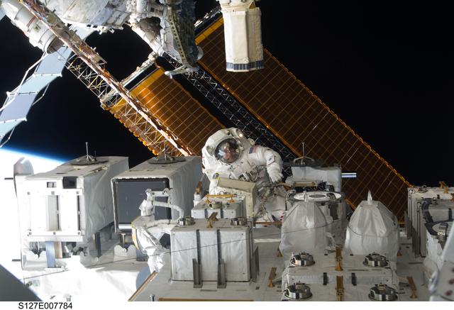 NASA image: Cassidy during EVA-3