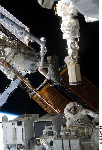 NASA image: Cassidy during EVA-3