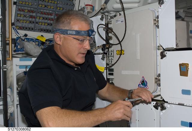 NASA image: GLACIER installation during Joint Operations