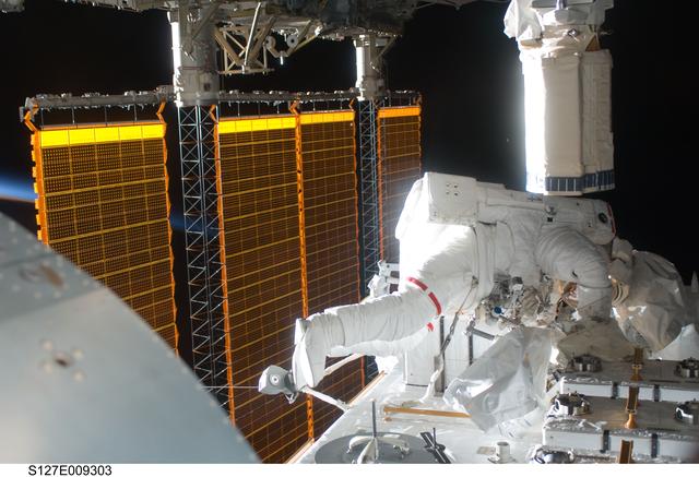 NASA image: Marshburn during EVA-5