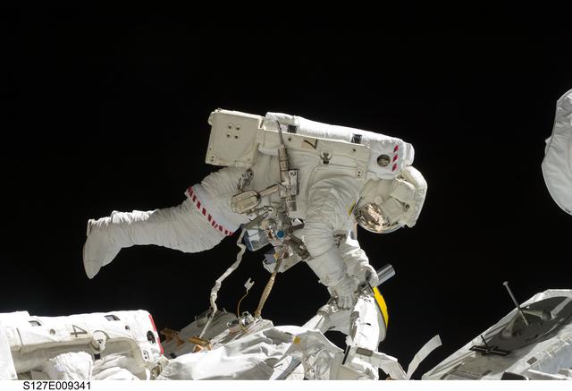NASA image: Cassidy and Marshburn during EVA-5