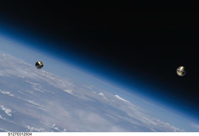 NASA image: Deployment of ANDE-2