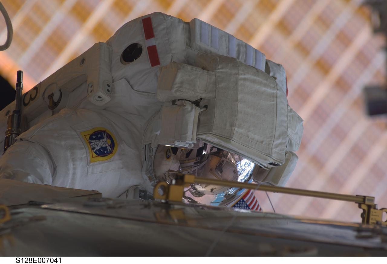 STS-128 EVA 1 European Technology Exposure Facility (EuTEF) Relocation OPS