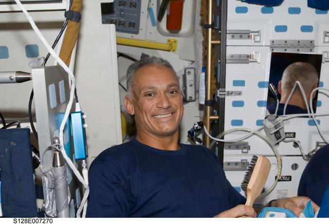 NASA image: Olivas Hygiene Break