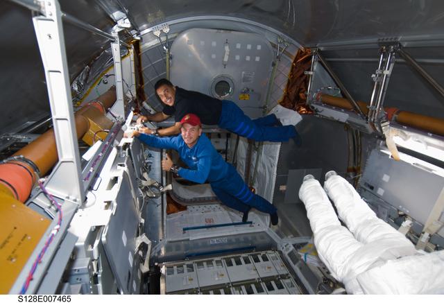 NASA image: MPLM Stowage Transfer OPS