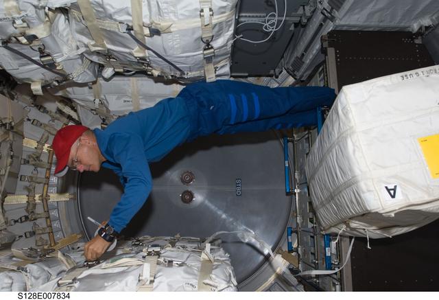 NASA image: Sturckow in MPLM