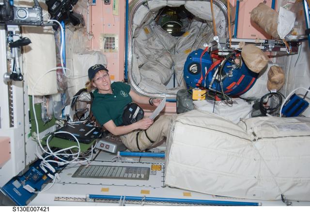 NASA image: Hire in Node 1