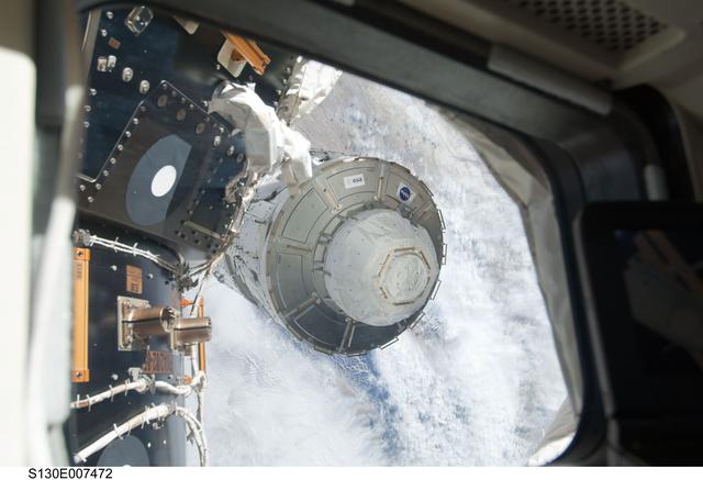 NASA image: Node 3 Transfer to ISS during EVA 1