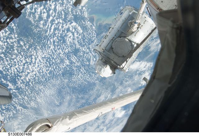 NASA image: Node 3 Transfer to ISS during EVA 1