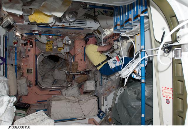 NASA image: Robinson in Node 1