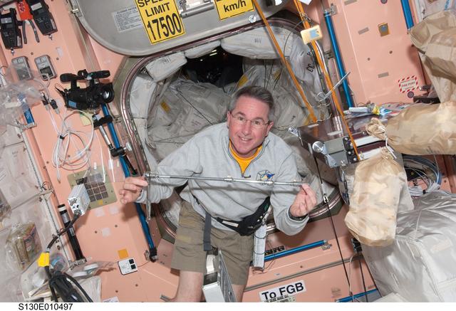 NASA image: Robinson in Node 1