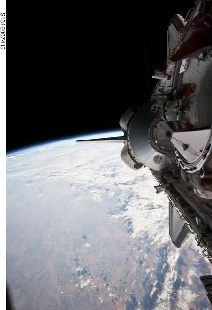 NASA image: PLB and MPLM