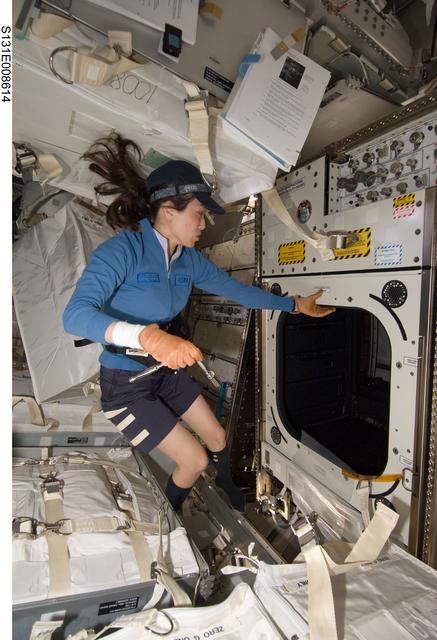 NASA image: WORF Prep and Transfer OPS