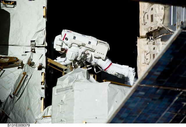 NASA image: Mastracchio during STS-131 EVA 3