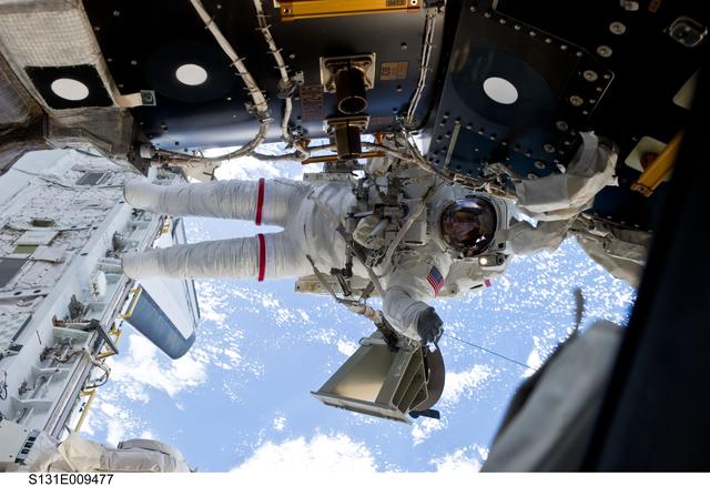 NASA image: Mastracchio on PMA-2