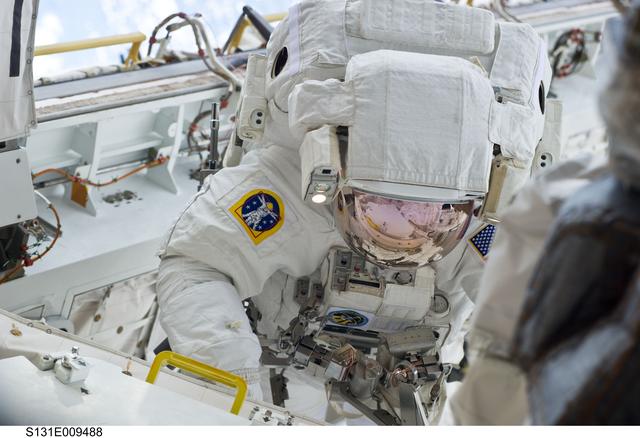 NASA image: Anderson in PLB