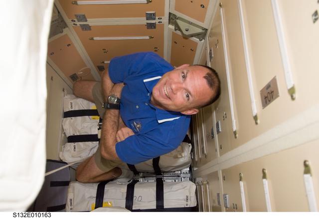 NASA image: Antonelli in the MRM-1 during Joint Operations