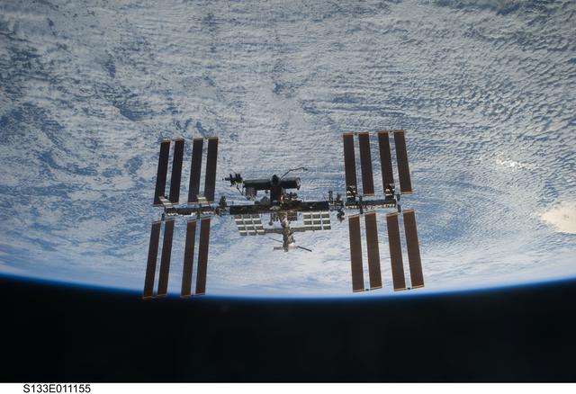 NASA image: Fly around view of ISS