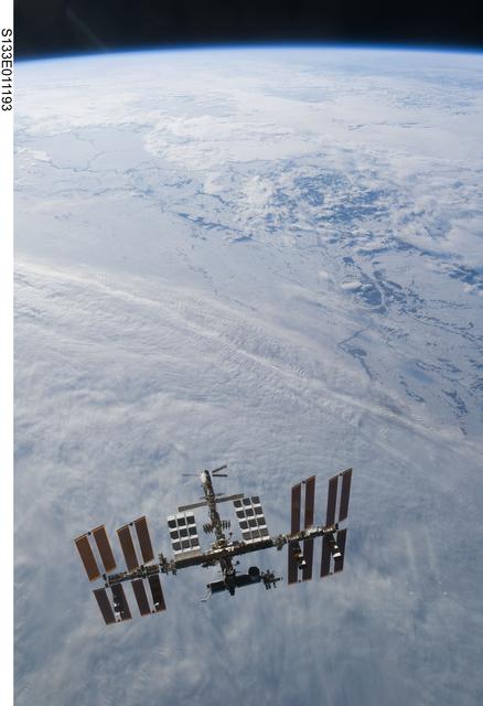 NASA image: Fly around view of ISS