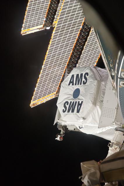 NASA image: Unberthing of the AMS-2