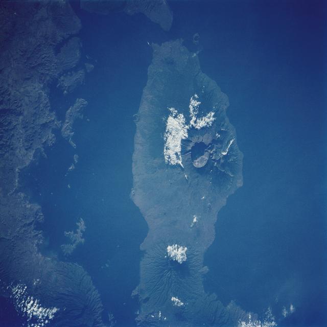 NASA image: Tambora Caldera, Sumbawa Island, Indonesia