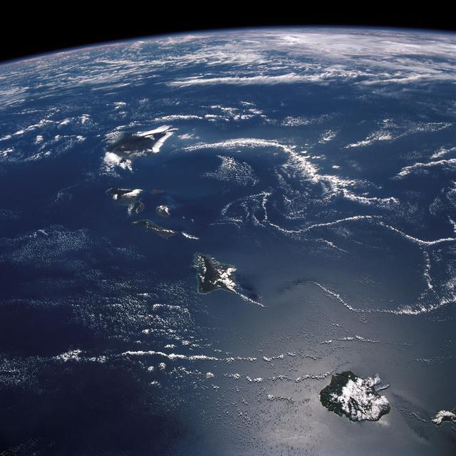 NASA image: Hawaiian Island Archipelago