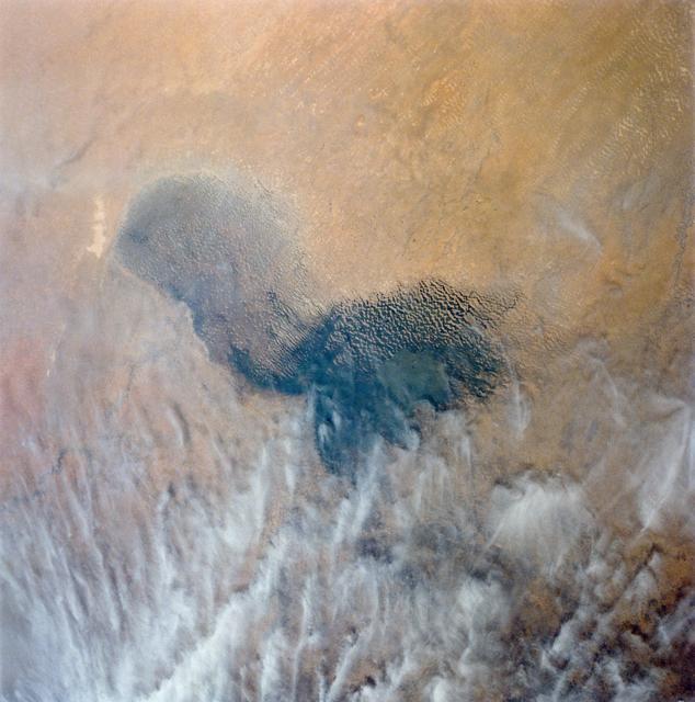 NASA image: Lake Chad, Chad, Africa