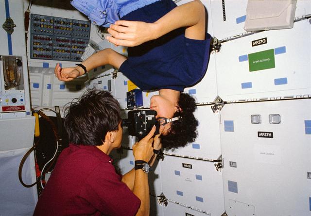 NASA image: Retinal Photography during STS-34