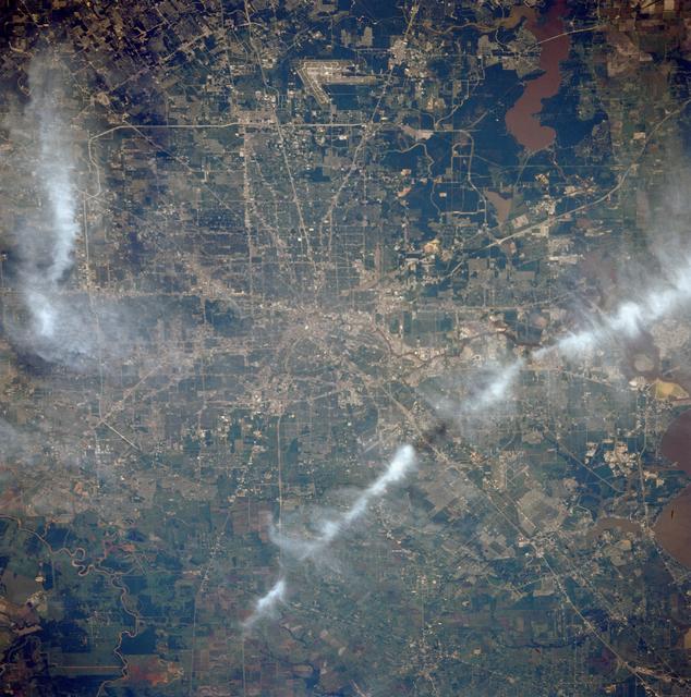 NASA image: Houston/Galveston, Texas, USA