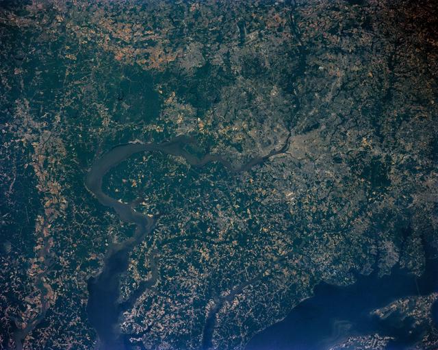NASA image: Washington D.C. region, USA