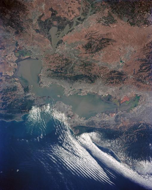 NASA image: San Francisco and Bay Area, CA, USA