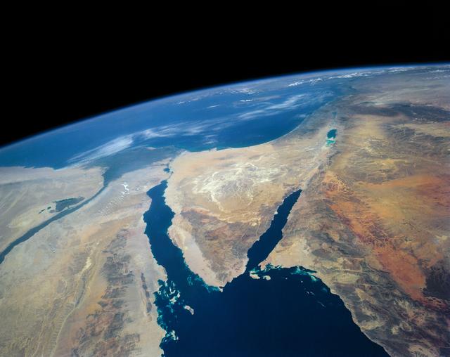 NASA image: Southeastern Mediterranean Panorama