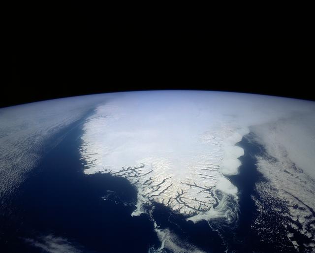 NASA image: South Greenland, North Atlantic Ocean