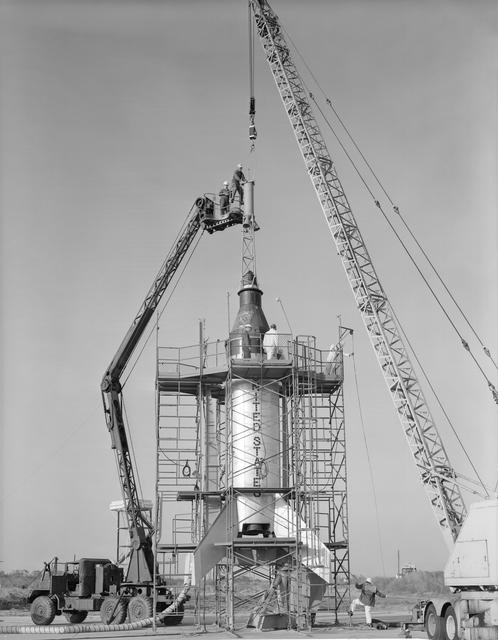 NASA image: LITTLE JOE 5B - S/C #14