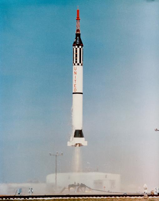 NASA image: LIFTOFF - MERCURY-REDSTONE (MR)-1A - CAPE