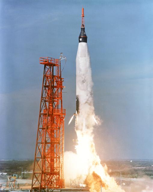 NASA image: MERCURY-ATLAS (MA)-5 - LIFTOFF - CAPE