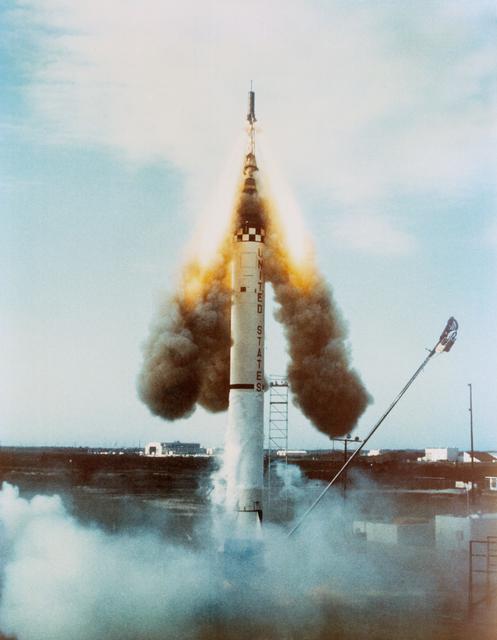 NASA image: Mercury-Redstone (MR-1) - Liftoff - Cape