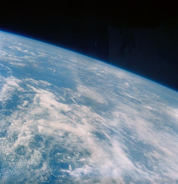 NASA image: Photograph taken south of Hawaii during MA-9 22 orbit