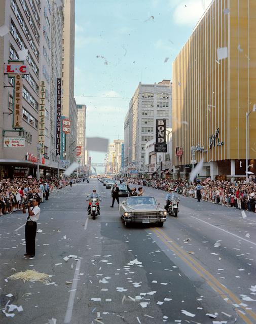 NASA image: ASTRONAUT COOPER, L. GORDON, JR. - HOMECOMING PARADE - HOUSTON, TX
