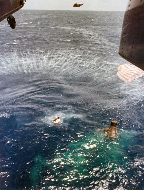 NASA image: MA-9 recovery