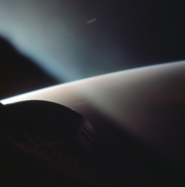 NASA image: GEMINI-TITAN (GT)-3 - EARTH - SKY VIEWS