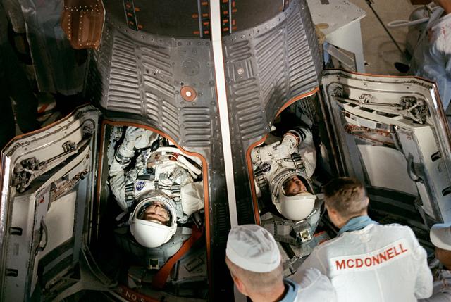 NASA image: GEMINI-TITAN (GT)-V - INSERTION (PRIME CREW) - CAPE