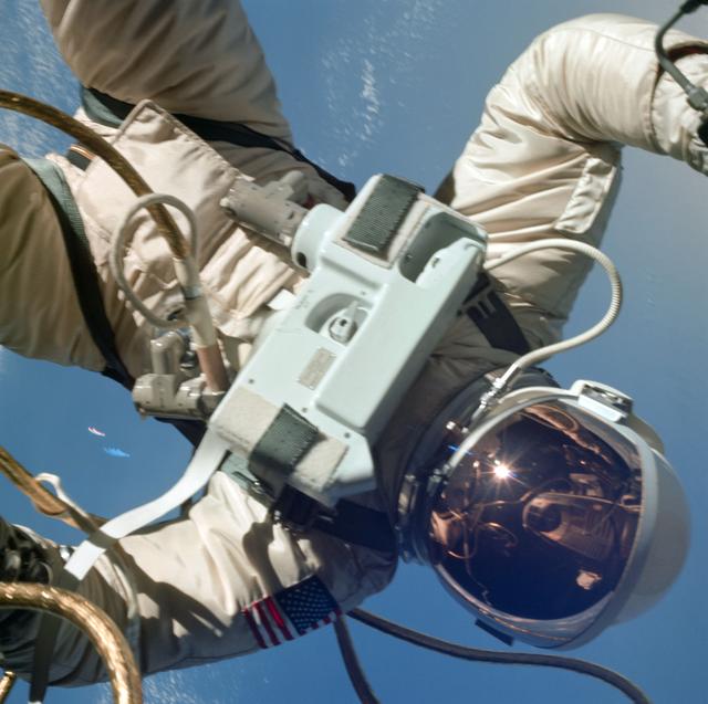Astronaut Edward White - Gemini IV Extravehicular Activity (EVA)