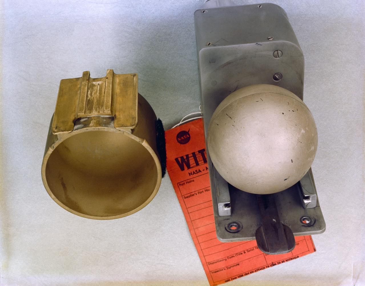 S65-58941 (27 Aug. 1965) --- U.S. Air Force Weapons Laboratory D-8 (Radiation in Space) experiment for Gemini-6 spaceflight. Kennedy Space Center alternative photo number is 104-KSC-65C-5533. Photo credit: NASA