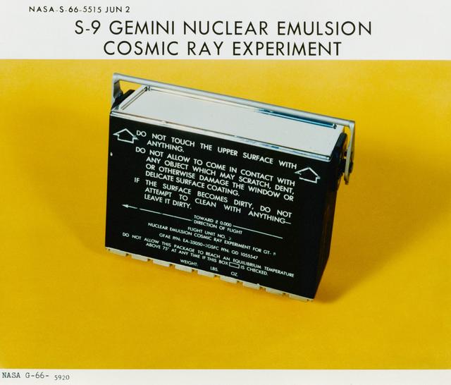 NASA image: GEMINI-TITAN (GT)-XI - MISC. EXPERIMENTS - MSC