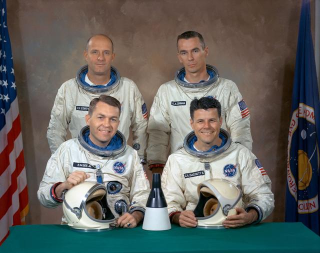 Portrait - Gemini 9 Prime and Backup Crews