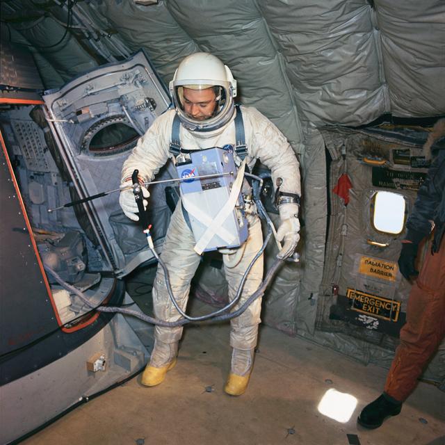 NASA image: Gemini-Titan (GT)-10 Weightlessness Training - Wright-Patterson AFB, OH