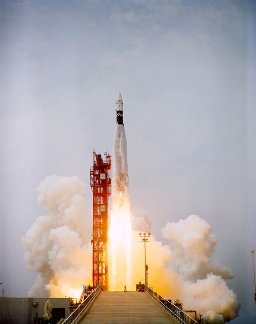 NASA image: GEMINI-TITAN (GT)-9A - LIFTOFF - ATLAS/AUGMENTED TARGET DOCKING ADAPTER (ATDA) - CAPE